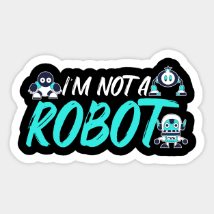 robot, robotics, robotscience, robot battle design Sticker